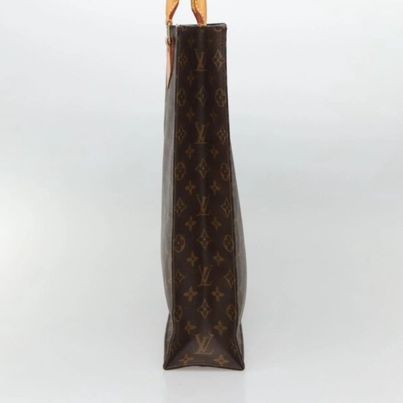 LOUIS VUITTON Monogram Sac Plat Hand Bag M51140 LV Auth 133704 - Picture 5 of 16